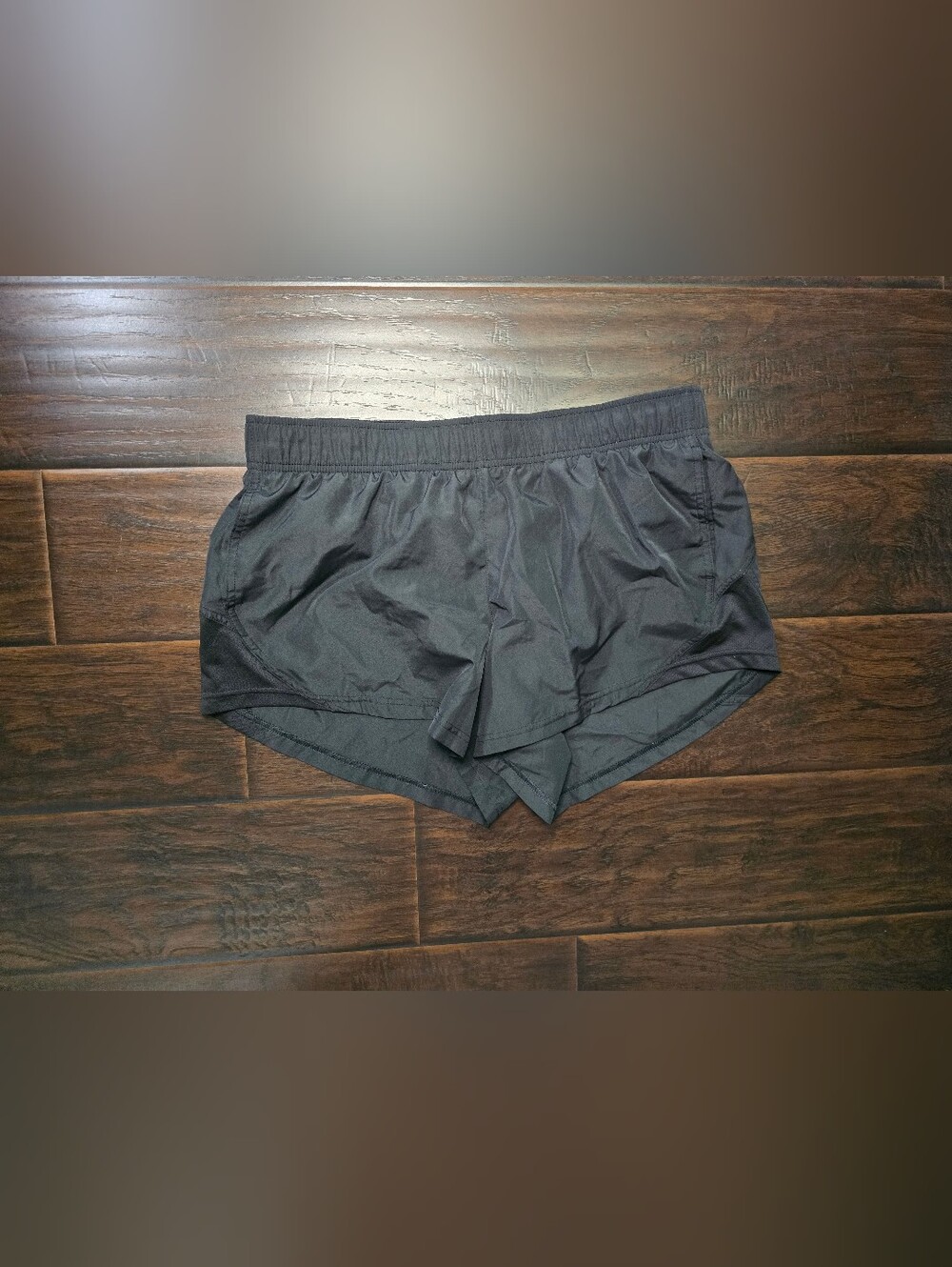 Athletic Works Womens Black Shorts with pockets and Lining Large